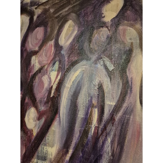 2004 " Ghosts Among Us" Original Signed Modern Painting For Sale In Atlanta - Image 6 of 16