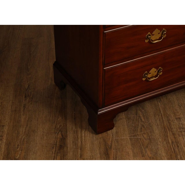 Brown Henkel Harris Virginia Galleries Cherry 9 Drawer Dresser For Sale - Image 8 of 18