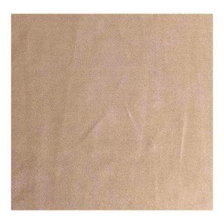 Pindler & Pindler Voltaire Mushroom Velvet Fabric- 6 Yards For Sale