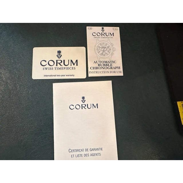 This Corum Bubble Watch Joker Limited Edition, numbered 357/777, is a distinctive and sought-after timepiece known for its...