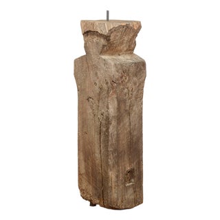 Column, Pedestal, Beam, and Decorative Base for a Statue For Sale
