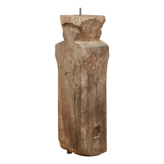 Column, Pedestal, Beam, and Decorative Base for a Statue For Sale
