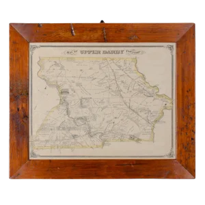 1875 Map of Upper Darby Township, Delaware County, Pennsylvania