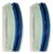 1960s Pair of Modernist Italian Art Glass Sconces by Veca For Sale