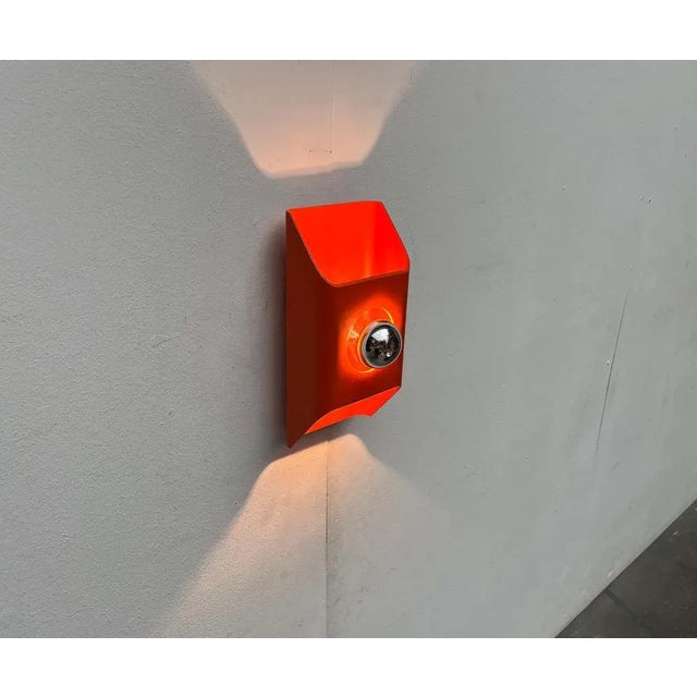 Mid-Century Space Age German Wall Lamp by Klaus Hempel for Kaiser Leuchten, 1960s For Sale - Image 11 of 18