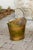 Early 20th Century English Wide Mouth Brass Bucket with Copper Straps For Sale - Image 10 of 10