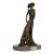 Mid 20th Century Art Deco Style 'The Walk' Bronze Sculpture After Demetre Chiparus For Sale