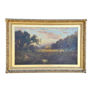 Grand-Scale William Keith Landscape Painting 19th Century
