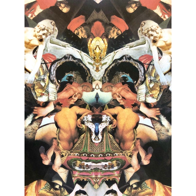 1990s Anne Marie Karlsen, Los Angeles Contemporary Digital Kaleidoscope Collage Iris Double Print Proof, 1996 For Sale - Image 5 of 6