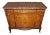 Louis XVI Style Marquetry Ormolu-Mounted Tall Marble-Top Commode For Sale