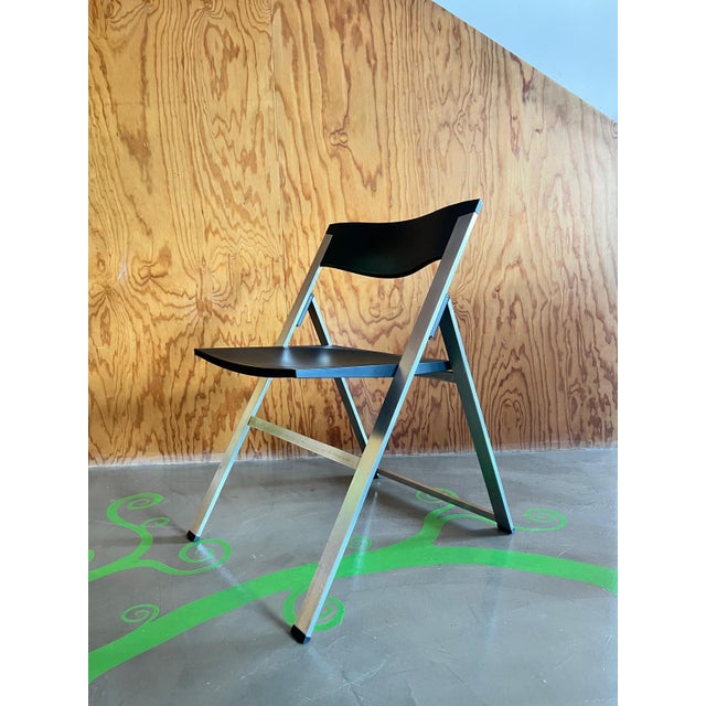 Modern P08 Folding Chair by Justus Kolberg for Tecno, 1991 For Sale - Image 3 of 17