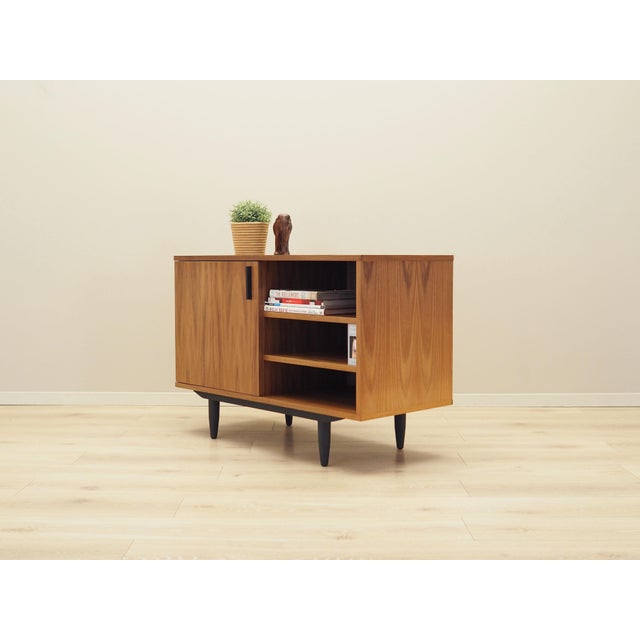 Scandinavian Walnut Cabinet For Sale - Image 4 of 16