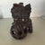 Vintage Hand Carved Foo Dogs - Set of 2 For Sale In Palm Springs - Image 6 of 11