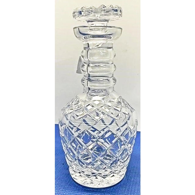 Traditional 1980s Waterford Cut Crystal 'Alana' Decanter For Sale - Image 3 of 4