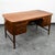 Mid Century Danish Modern Desk Executive Walnut 6 Drawer Locking Cabinet Wood For Sale In Sacramento - Image 6 of 10