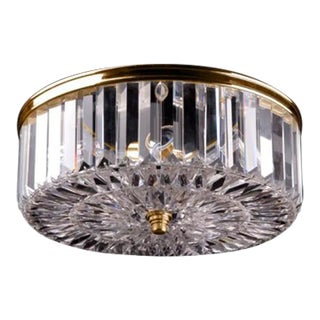 Pier12 Flush Mount in Gold Finish For Sale
