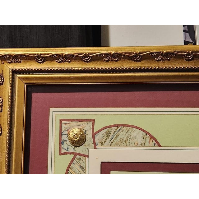 Late 20th Century John Richards Framed Rose Devotional Prints in Ornate Gold Shadowboxes -Pair For Sale - Image 15 of 18