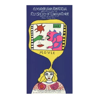 NIKI DE SAINT PHALLE Eleventh New York Film Festival, 1973 - Signed For Sale