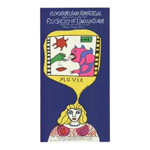 NIKI DE SAINT PHALLE Eleventh New York Film Festival, 1973 - Signed