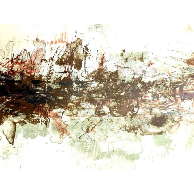 Zao Wou-ki - Original Lithograph - Abstract Composition 1962 For Sale - Image 6 of 8