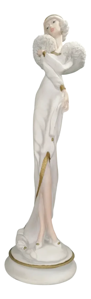Madame Statue in Ceramic