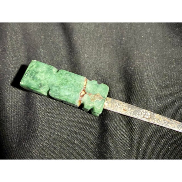 1950s Six Sterling Cocktail Forks Mexican Circa 50s For Sale - Image 5 of 6