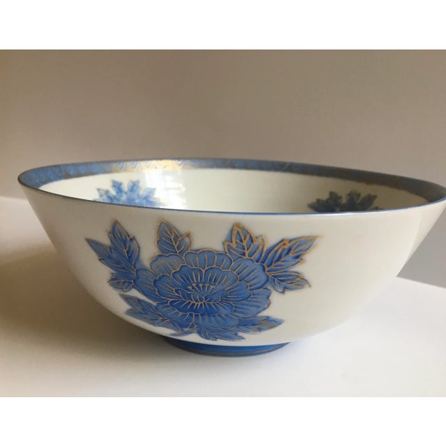 Mid-Century Modern Vintage Andrea by Sadek Imari Sytle Bowl For Sale - Image 3 of 11