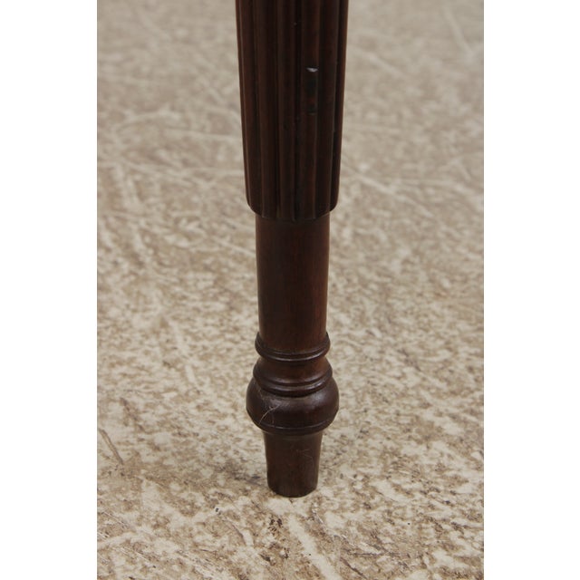 Antique 19th Century Mahogany Inlaid Flip Top Game Table For Sale - Image 14 of 16