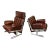 Pair of Swedish Mid-Century Modern Lounge / Club Chairs by Arne Norell, 1960s For Sale