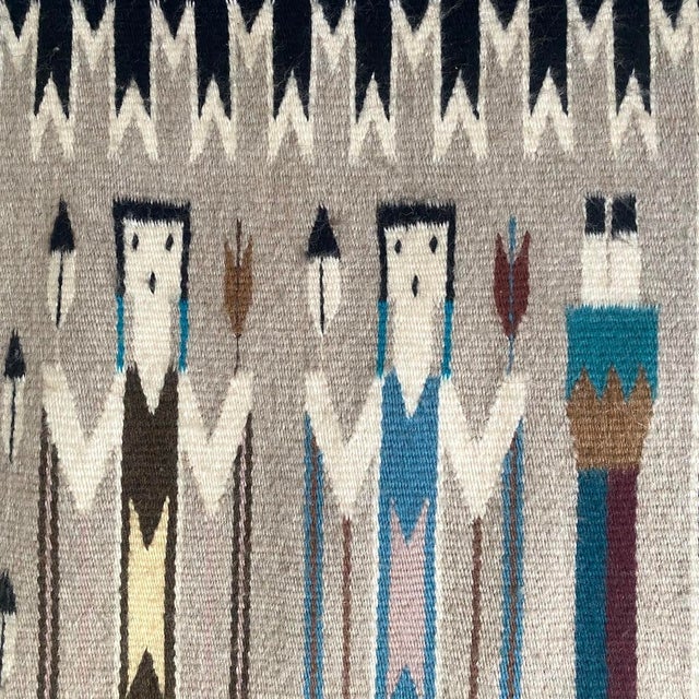Textile Vintage Navajo Rug, 1970s For Sale - Image 7 of 10