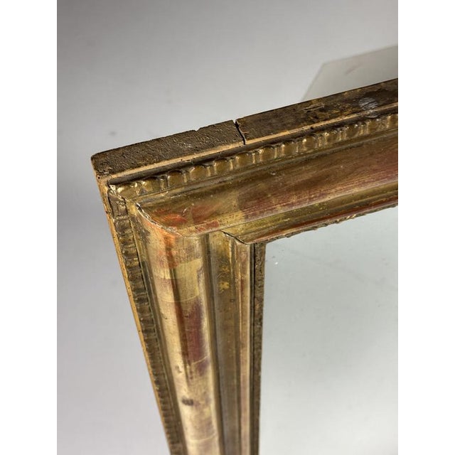 Gold French Mirror, 19th Century For Sale - Image 8 of 17