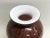 Tall Oxblood Red and Gold Art Glass Vase For Sale - Image 4 of 8