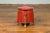 Japanese Taishō Red Lacquered Hokai Box with Brass Accents and Original Rope For Sale - Image 10 of 11