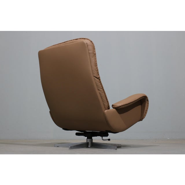 Leather Lounge Chair from de Sede, 1970s For Sale - Image 6 of 10