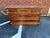 Antique 19th century Victorian style Burledwood Marble 5 Drawer Chest Dresser Solid wood frame, sturdy Circa late 19 to...