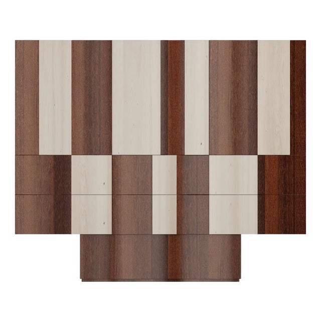 Ruskin Wood Cabinet by Hommés Studio For Sale