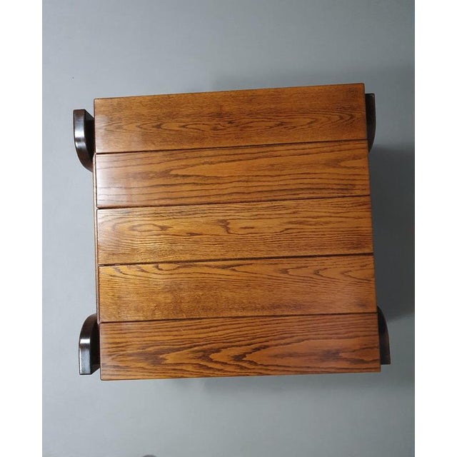 Oak Coffee Table, 1970s For Sale - Image 3 of 5