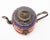 Vintage Chinese Carnelian and Enamel With Bronze Filigree Teapot For Sale In Nashville - Image 6 of 13