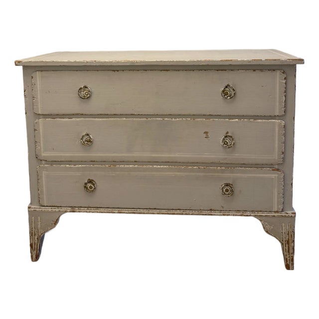 Random Harvest Rustic Swedish-Painted Dresser For Sale