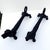 Vintage Cast Iron Dachshund Andirons For Sale - Image 4 of 12