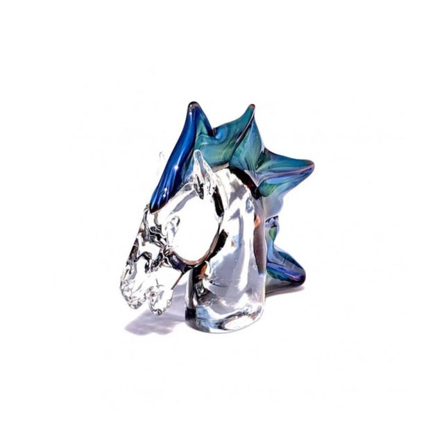 Horse Sculpture in Murano Glass from YourMurano For Sale - Image 4 of 8