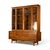 Mid-Century Modern Young Manufacturing Concave Vintage Mid Century Modern China Cabinet C. 1960s, Attributed For Sale - Image 3 of 13