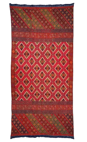 Antique Silk Embroidered Wall Hanging, Swat Valley Pulkari, 1890s