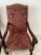 Late 20th Century Baroque Style Renaissance Revival Tuscan Tall Back Carved Open Armchairs Upholstered Seat and Back For Sale - Image 16 of 17