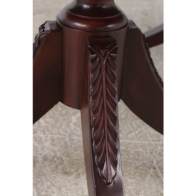 Baker Historic Charleston Mahogany Dining Room Table For Sale - Image 16 of 18