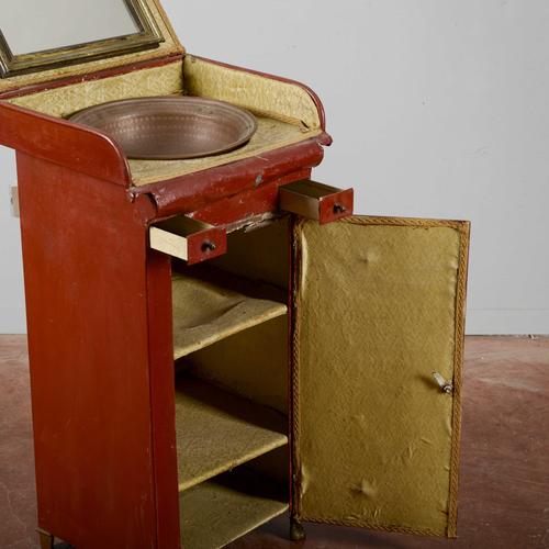Washbasin Dressing Table in Metal For Sale - Image 6 of 18