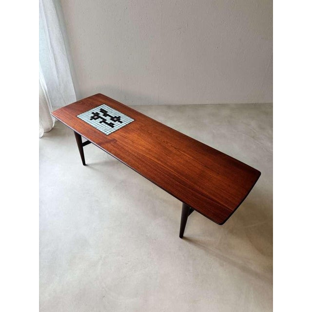 Vintage Model 9 Coffee Table by Louis Van Teeffelen for Wébé For Sale - Image 12 of 15