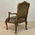 Antique French Louis XV Walnut Needlepoint Armchair ~ Fauteuil For Sale - Image 16 of 18