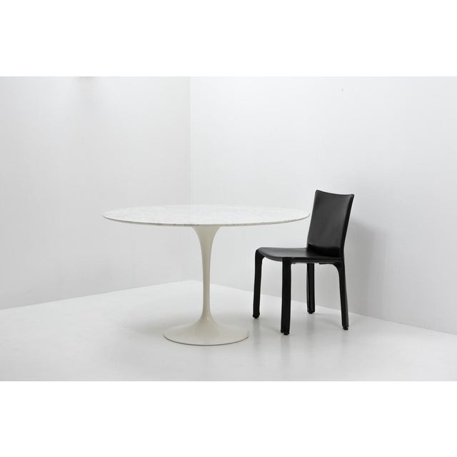 Round Marble Dining Table by Eero Saarinen for Knoll, 1970s For Sale - Image 6 of 15