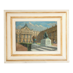 French Painting of the Gardens of Versailles
